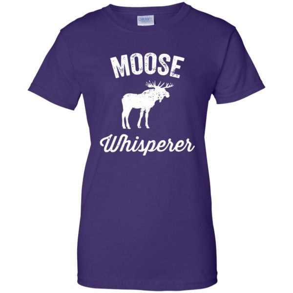 got moose womens t shirt - lady t shirt - purple