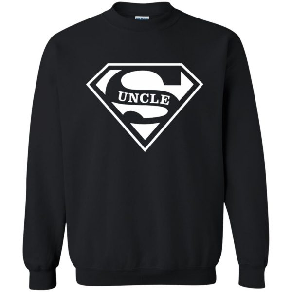 super uncle sweatshirt - black