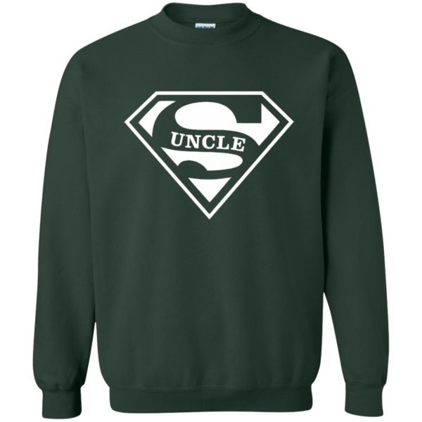 super uncle sweatshirt - forest green