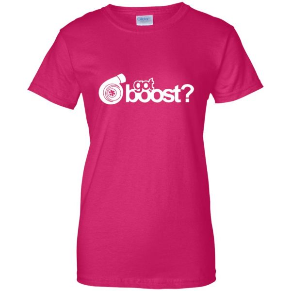 got boost womens t shirt - lady t shirt - pink heliconia