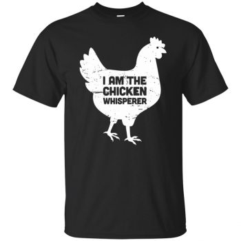 chicken farmer shirt - black