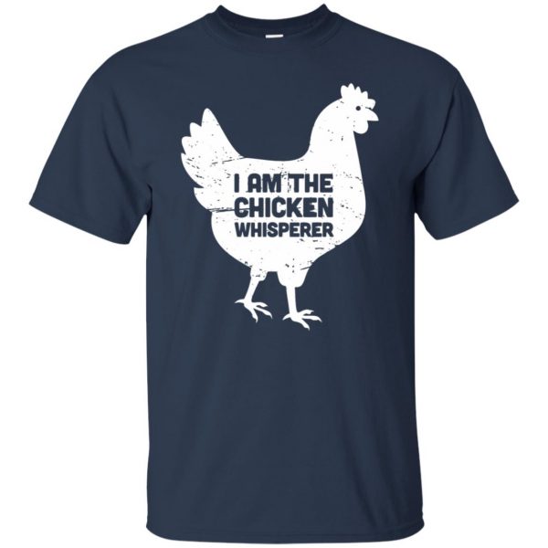 chicken farmer t shirt - navy blue