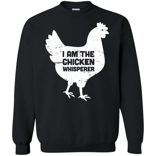 chicken farmer sweatshirt - black
