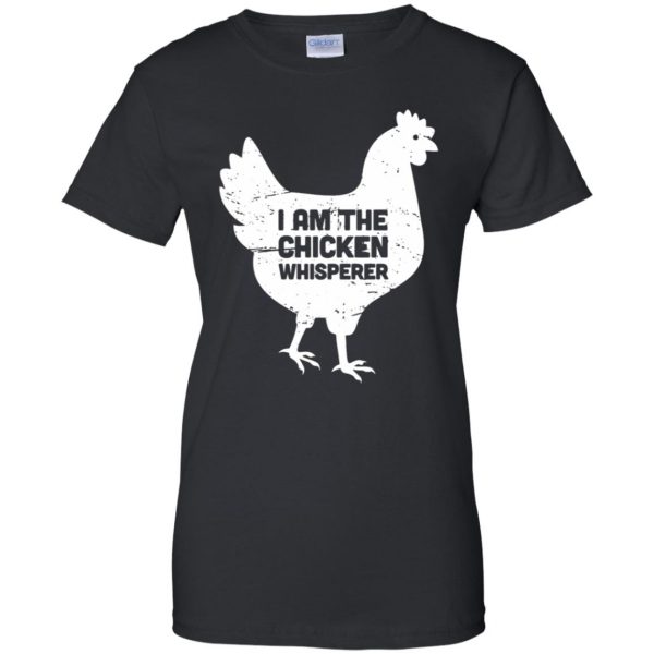 chicken farmer womens t shirt - lady t shirt - black