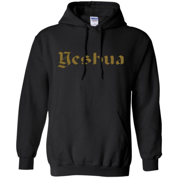 yeshua hoodie - black