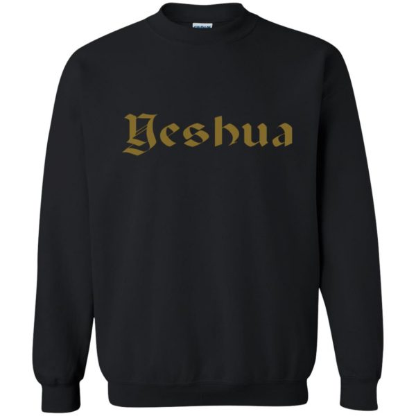 yeshua sweatshirt - black