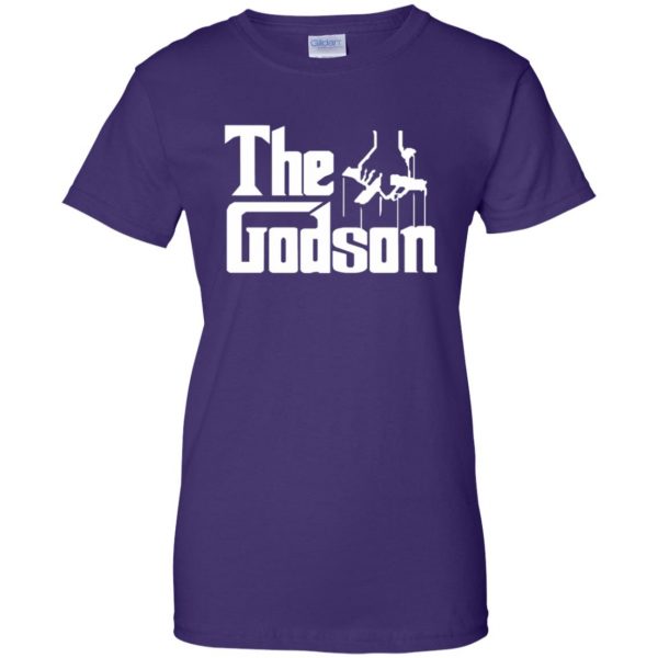 godson womens t shirt - lady t shirt - purple