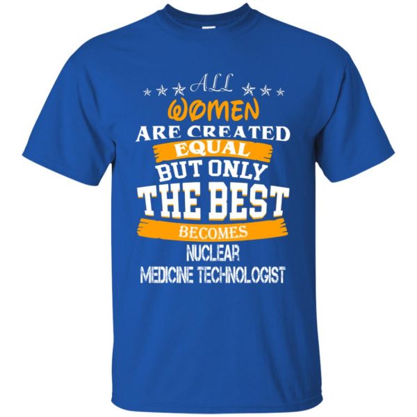 nuclear medicine t shirt - royal blue