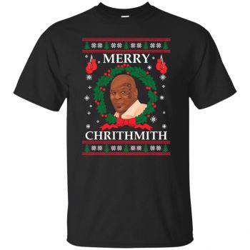 merry chrithmith shirt - black