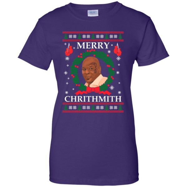 merry chrithmith womens t shirt - lady t shirt - purple