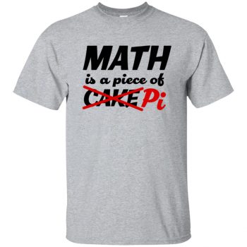 math geek t shirts - sport grey