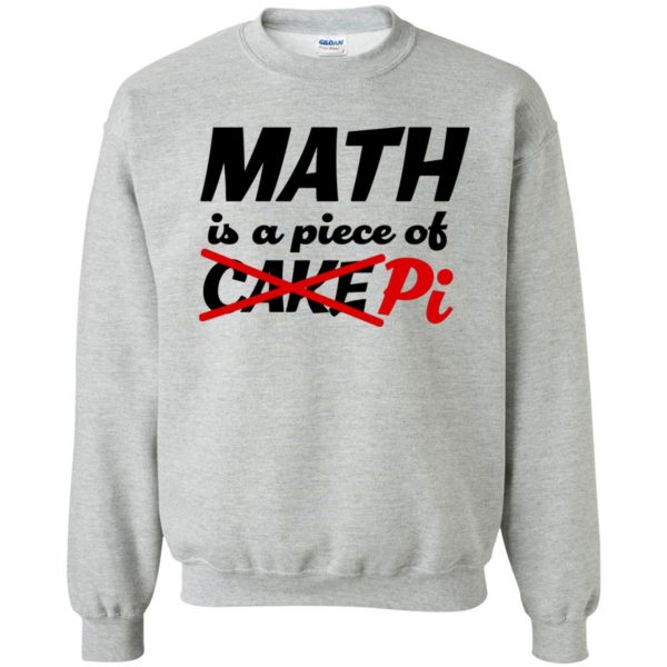 math geek sweatshirt - sport grey