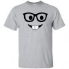 nerd emoji shirt - sport grey
