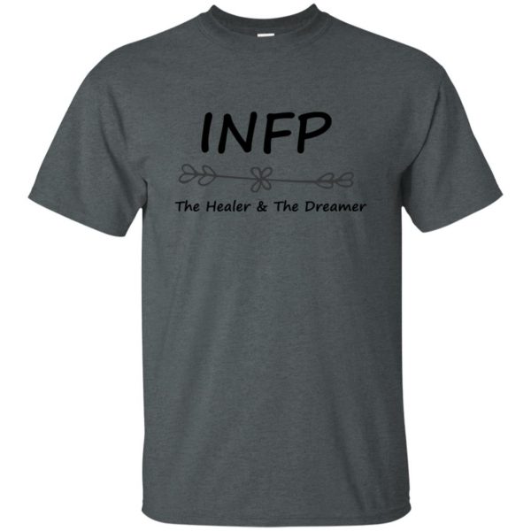 infp t shirt - dark heather