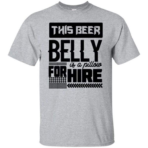beer belly shirt - sport grey