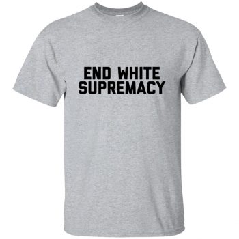 white supremacy shirts - sport grey