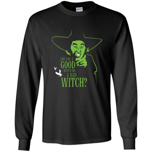 wicked witch long sleeve - black