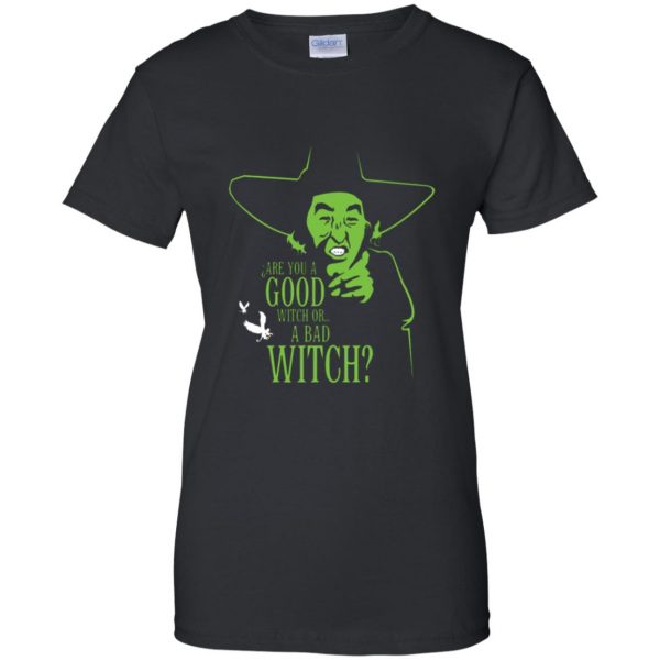 wicked witch womens t shirt - lady t shirt - black