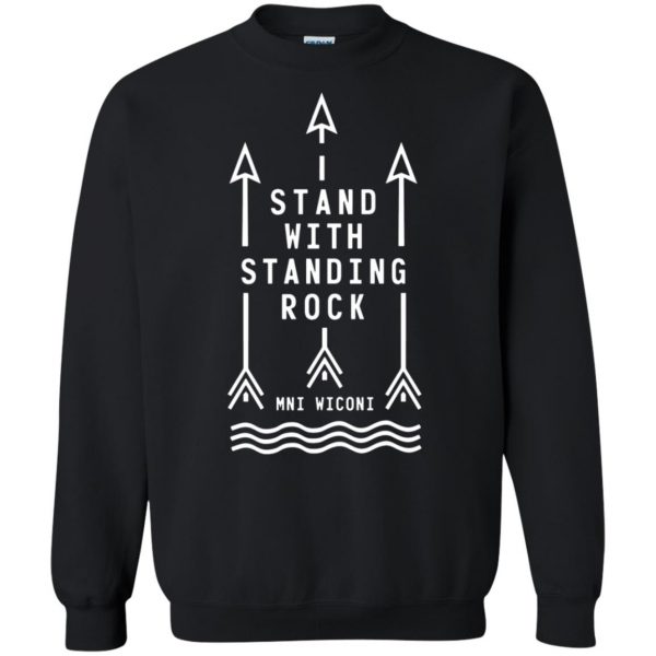 dakota access pipeline sweatshirt - black