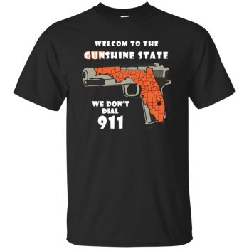 gunshine state shirt - black