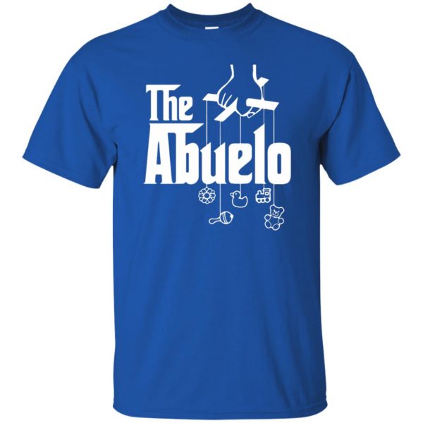 abuelo t shirt - royal blue