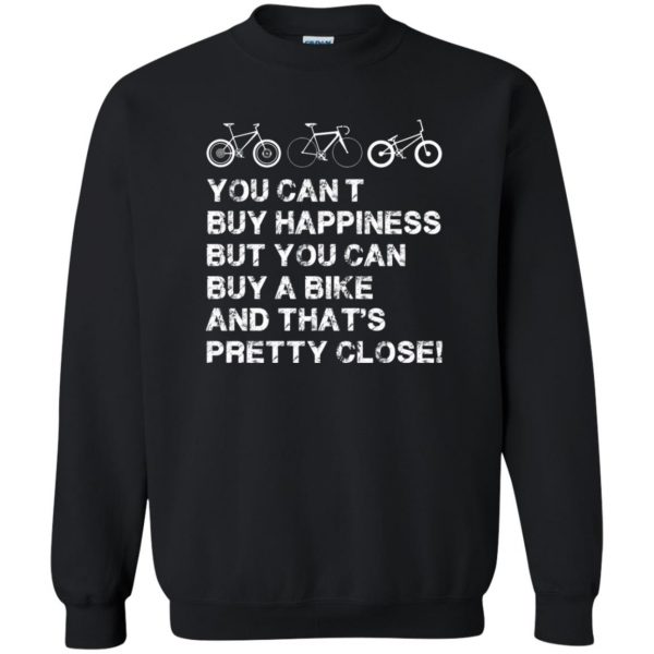 you can buy a bike sweatshirt - black