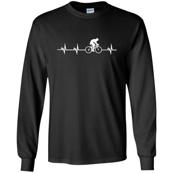 Cycling Heartbeat long sleeve - black