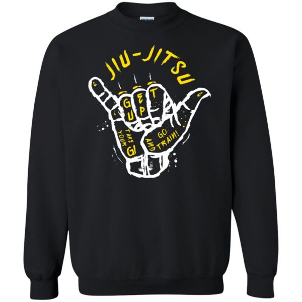 Jiu-jitsu - Go train sweatshirt - black
