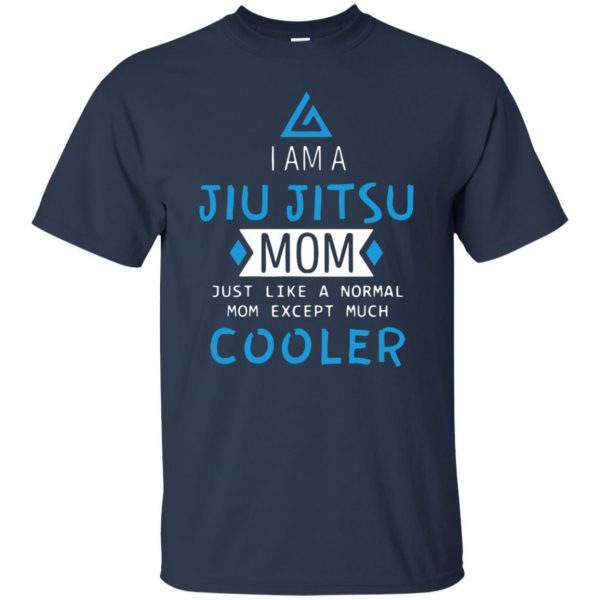 jiu jitsu mom shirt t shirt - navy blue