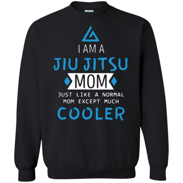 jiu jitsu mom shirt sweatshirt - black