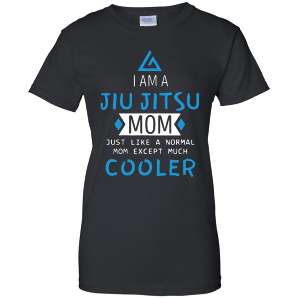 jiu jitsu mom shirt womens t shirt - lady t shirt - black