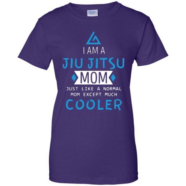 jiu jitsu mom shirt womens t shirt - lady t shirt - purple