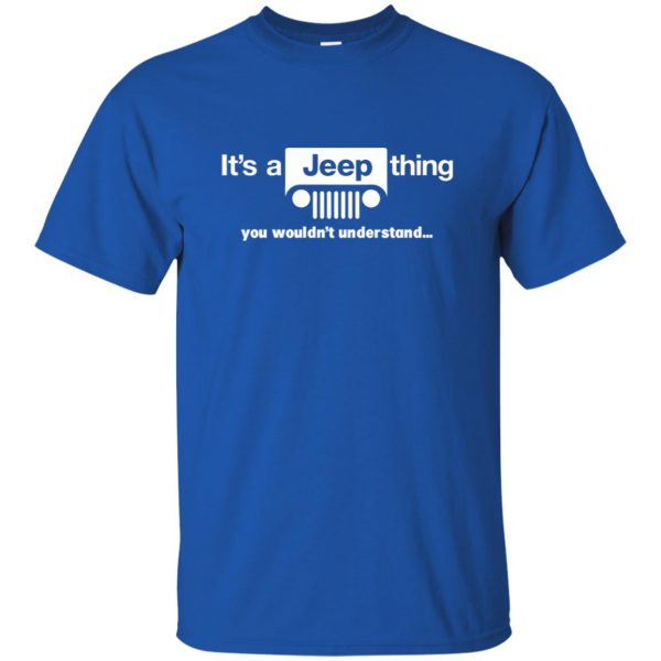jeep wrangler t shirts t shirt - royal blue