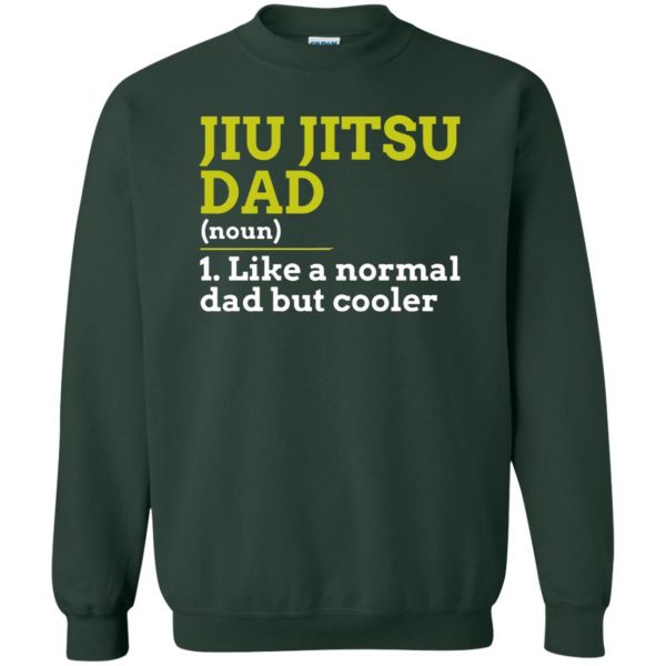 Jiu Jitsu Dad sweatshirt - forest green