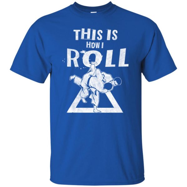 This is how i Roll t shirt - royal blue