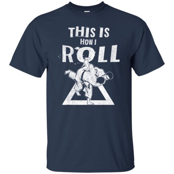 This is how i Roll t shirt - navy blue