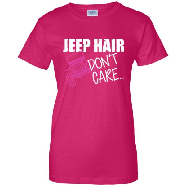 funny jeep t shirts womens t shirt - lady t shirt - pink heliconia