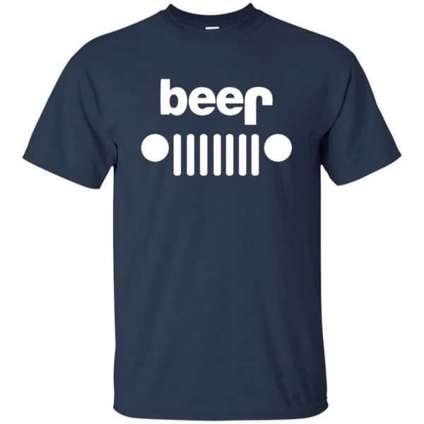 jeep beer shirts t shirt - navy blue
