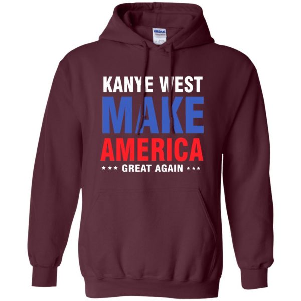 kanye 2020 hoodie - maroon