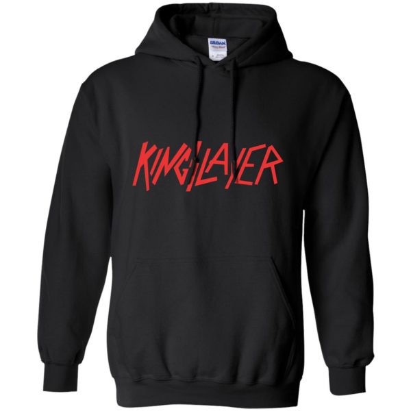 kingslayer hoodie - black