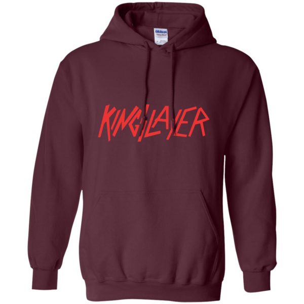kingslayer hoodie - maroon