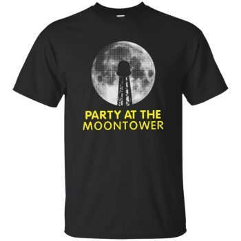 party at the moontower shirt - black