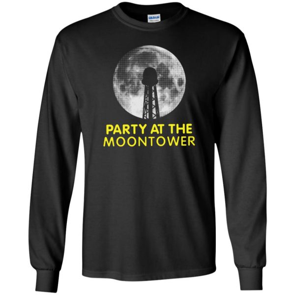 party at the moontower long sleeve - black