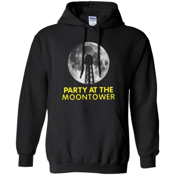 party at the moontower hoodie - black