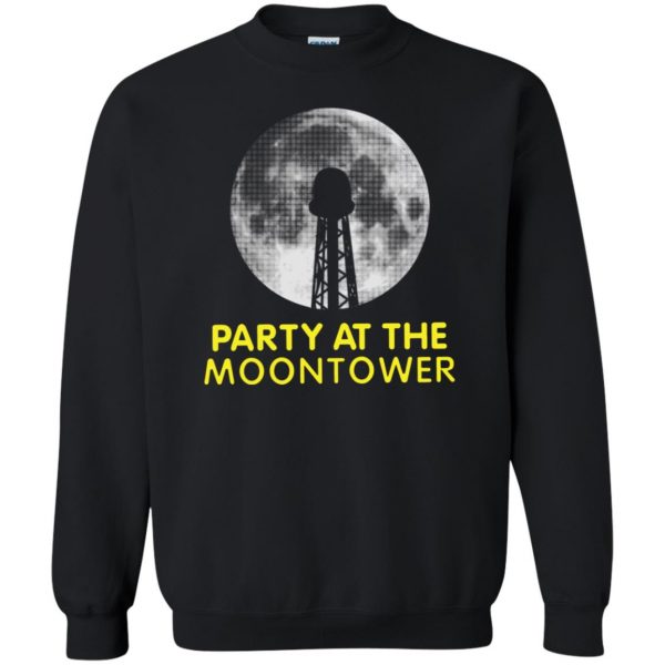 party at the moontower sweatshirt - black