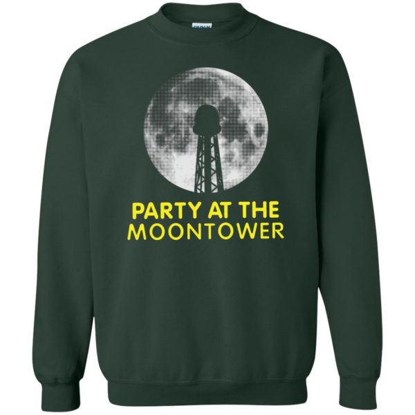 party at the moontower sweatshirt - forest green