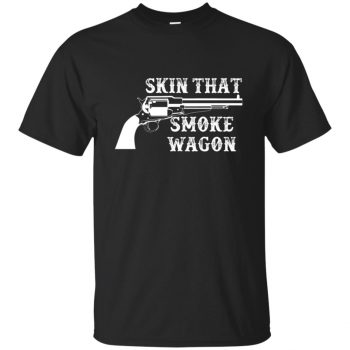skin that smokewagon t shirt - black