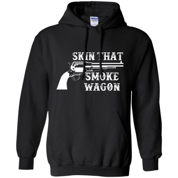 skin that smokewagon hoodie - black