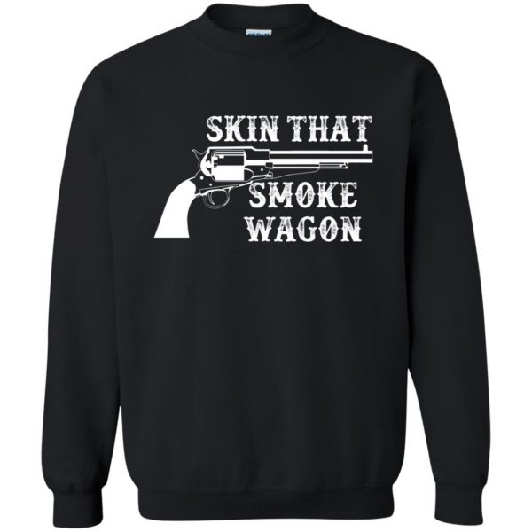 skin that smokewagon sweatshirt - black