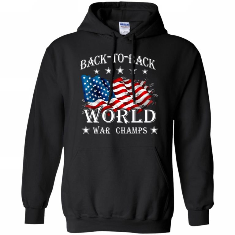 united states back to back world war champs shirt